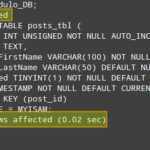 Unknown Column in Field List
