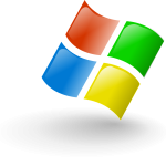 logo, microsoft, windows