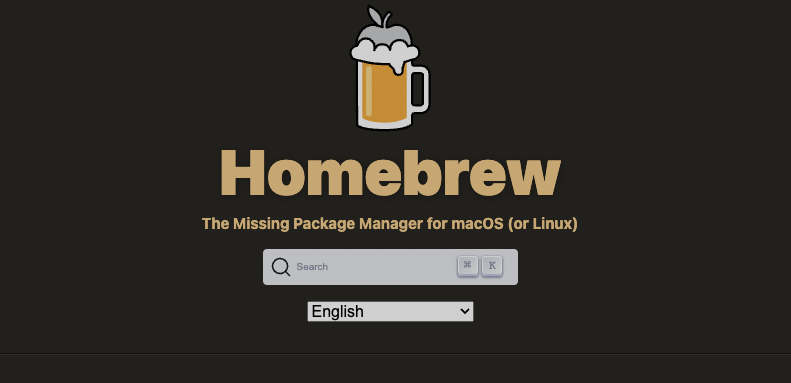 brew install mysql