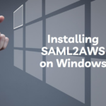 how to install saml2aws on Windows.